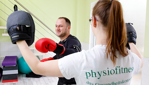 Arbeiten bei Physiofitness
